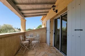 Μπαλκόνι ή βεράντα στο Jardin-duzes