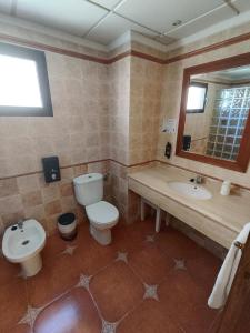 Koupelna v ubytování Hostal La Posada