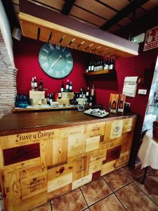 Lounge nebo bar v ubytování Hostal La Posada