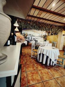 Restaurace v ubytování Hostal La Posada