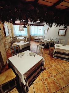 Restaurace v ubytování Hostal La Posada