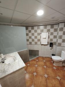 Koupelna v ubytování Hostal La Posada