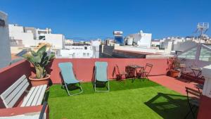 Balkón nebo terasa v ubytování Alma Canaria Rooms