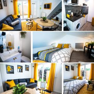 Χώρος καθιστικού στο Le Gabriele de Pessac