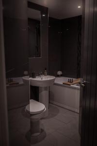 Et badeværelse på Church St Cottage