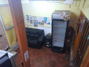 Kuchyň nebo kuchyňský kout v ubytování Nuevo Hostal Consulado