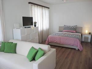 Μια τηλεόραση ή/και κέντρο ψυχαγωγίας στο Attico Luciana by Fewotessin