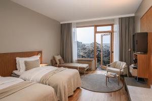 Postel nebo postele na pokoji v ubytování Silica Hotel at Blue Lagoon Iceland
