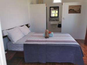 Postel nebo postele na pokoji v ubytování Hebergement Vue Sur Mer