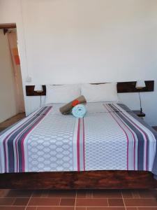 Postel nebo postele na pokoji v ubytování Hebergement Vue Sur Mer