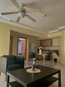 Kuchyň nebo kuchyňský kout v ubytování City Caribbean Hotel Boutique