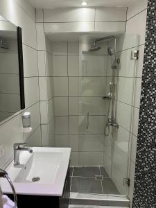 Koupelna v ubytování City Caribbean Hotel Boutique