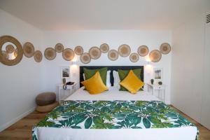 Кровать или кровати в номере Hotel Euro Moniz
