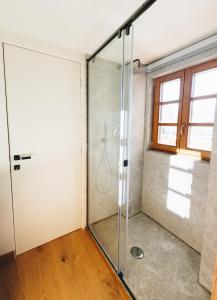 Koupelna v ubytování Maison Brenva Elegant A