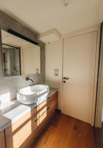 Koupelna v ubytování Maison Brenva Elegant A