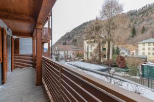 Nespecifikovaný výhled na hory nebo výhled na hory při pohledu z apartmánu