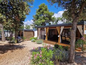 Zahrada ubytování Mobile Home Limona