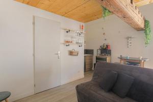 Dapur atau dapur kecil di Le Mezza, Studio avec Mezzanine, Hypercentre