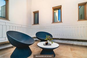 Posezení v ubytování Palazzo San Lazzaro - Jacuzzi Rooms & Suites Lecce Selection