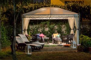 Zahrada ubytování Villa Lazzari B&B Tra i due Mari