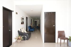 Hotel River Side的休息区