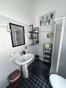 A bathroom at Casa Veronica