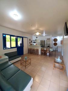 Kuchyň nebo kuchyňský kout v ubytování Apartamento Bromelias