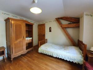 Postel nebo postele na pokoji v ubytování Gîte du Pilan