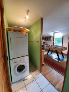 Kuchyň nebo kuchyňský kout v ubytování Gîte du Pilan