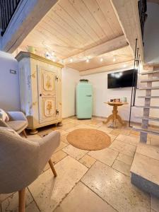 Posezení v ubytování B&B Casa Fiore