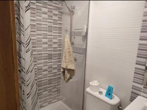 Koupelna v ubytování Apartamento segunda línea de la playa Capellán Salou + 26 fotografií