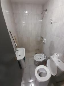 Koupelna v ubytování Zona Universitaria Totalmente amoblado