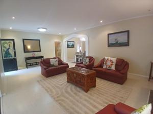 Χώρος καθιστικού στο Beckenham Retreat