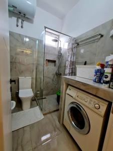 Koupelna v ubytování DION Apartment
