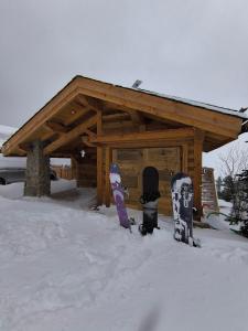 Το Chalet luxe KOM τον χειμώνα +3 φωτογραφίες
