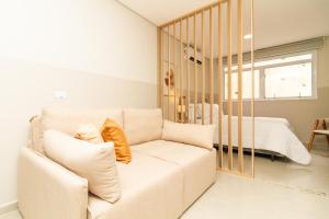 Postel nebo postele na pokoji v ubytování 360 Sanfran Riachuelo