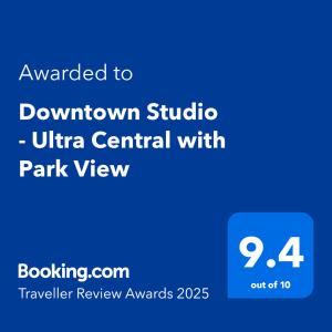 Gallery image of Downtown Studio - Ultra Central with Park View in Bucharest