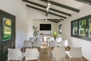 TV a/nebo společenská místnost v ubytování Hotel Boomerang Roma