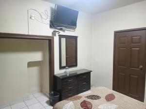 TV a/nebo společenská místnost v ubytování HOTEL BAEZA