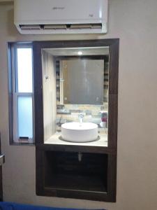 Koupelna v ubytování HOTEL BAEZA