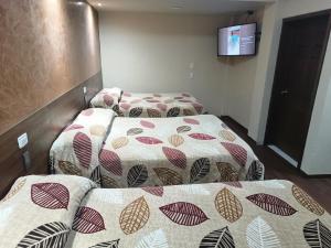 Postel nebo postele na pokoji v ubytování HOTEL BAEZA