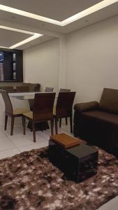 Posezení v ubytování Apto com ar, lazer, conforto e portaria 24h ideal para famílias!