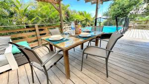 Πισίνα στο ή κοντά στο Diamant Vert - Villa Bwa Floté, entre mer & montagnes