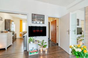 Kuchyňa alebo kuchynka v ubytovaní Castle Cozy Apartment