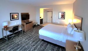 Best Western Plus Coachella Valley Inn & Suites客房内的一张或多张床位
