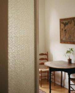 a room with a table and a dining room at Object Hotel 1BR Room 3A in Bisbee