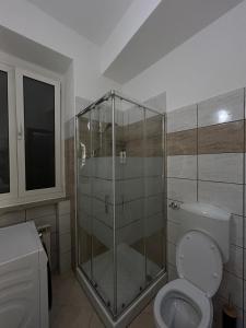 Koupelna v ubytování Appartamento don orione
