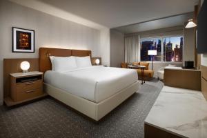 Postel nebo postele na pokoji v ubytování Hyatt Regency Times Square