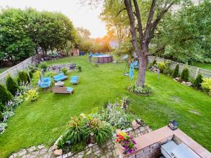 Zahrada ubytování Schaumburg Paradise Oasis with a secret garden and private Pool