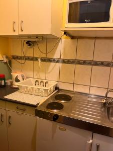 Kuchyňa alebo kuchynka v ubytovaní White Ship Apartman